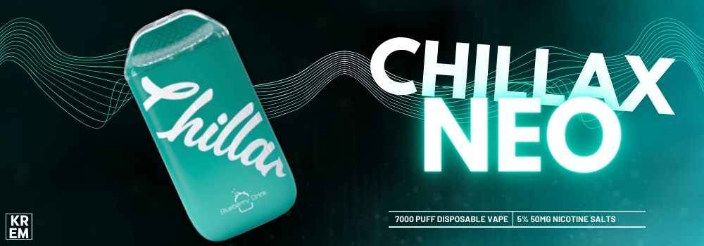 Chillax Neo Disposable Vape: Experience Unmatched Vaping Allure – Krem Vape  Studio
