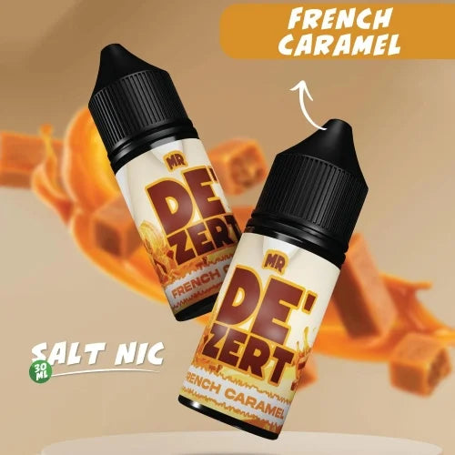 Binjai Salts De Zert French Caramel | 5% for Just R 220! - Premium vape product. Shop now at Krem Vape Studio