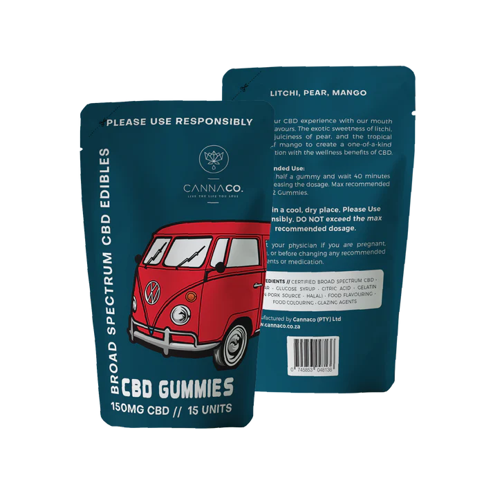 Cannaco CBD Blue Bus Gummies | 150mg - Krem Vape Studio