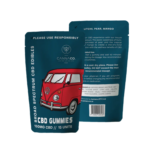 Cannaco CBD Blue Bus Gummies | 150mg - Krem Vape Studio