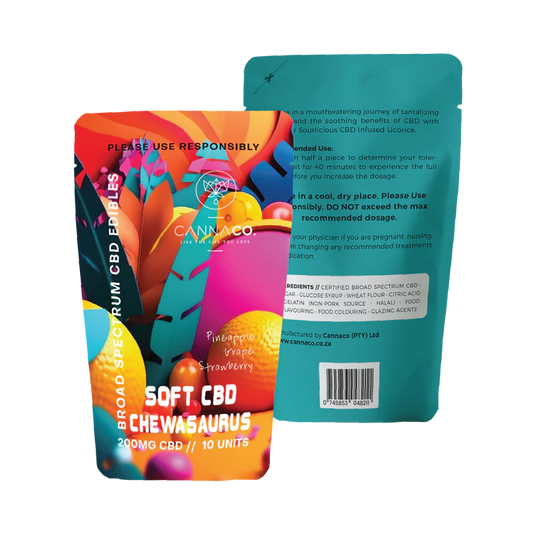 Cannaco CBD Soft Chewasaurus Gummies | 200mg - Krem Vape Studio