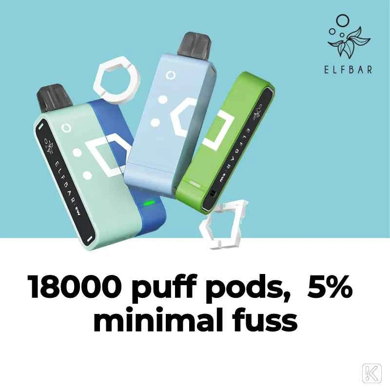 Elf Bar EW18000 Replacement Pods