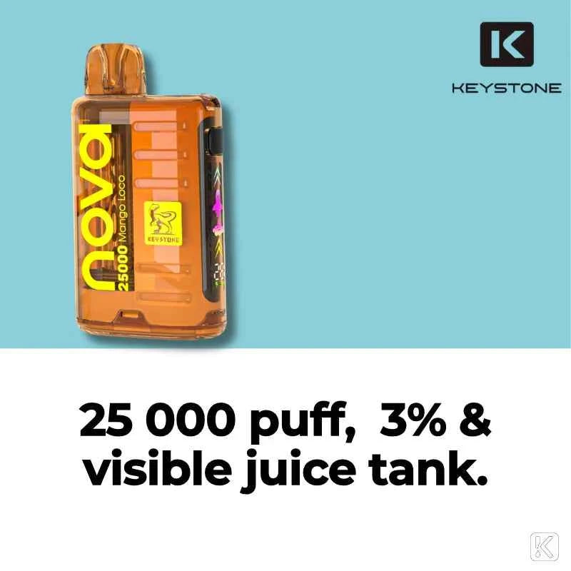 Nova 25K Disposable 3%