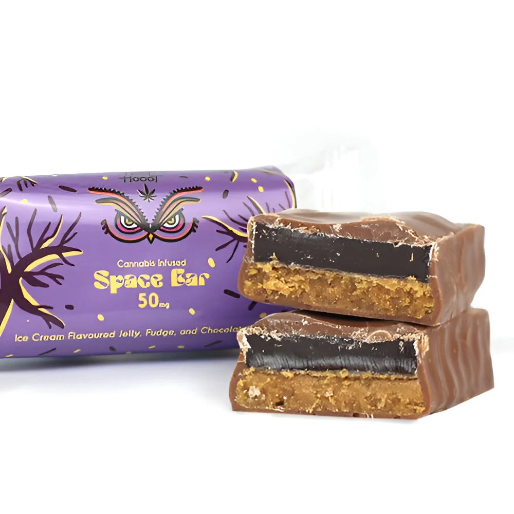 Hoot Hooot Space Bar Chocolate | 50mg CBD+ for Just R 90! - Premium vape product. Shop now at Krem Vape Studio