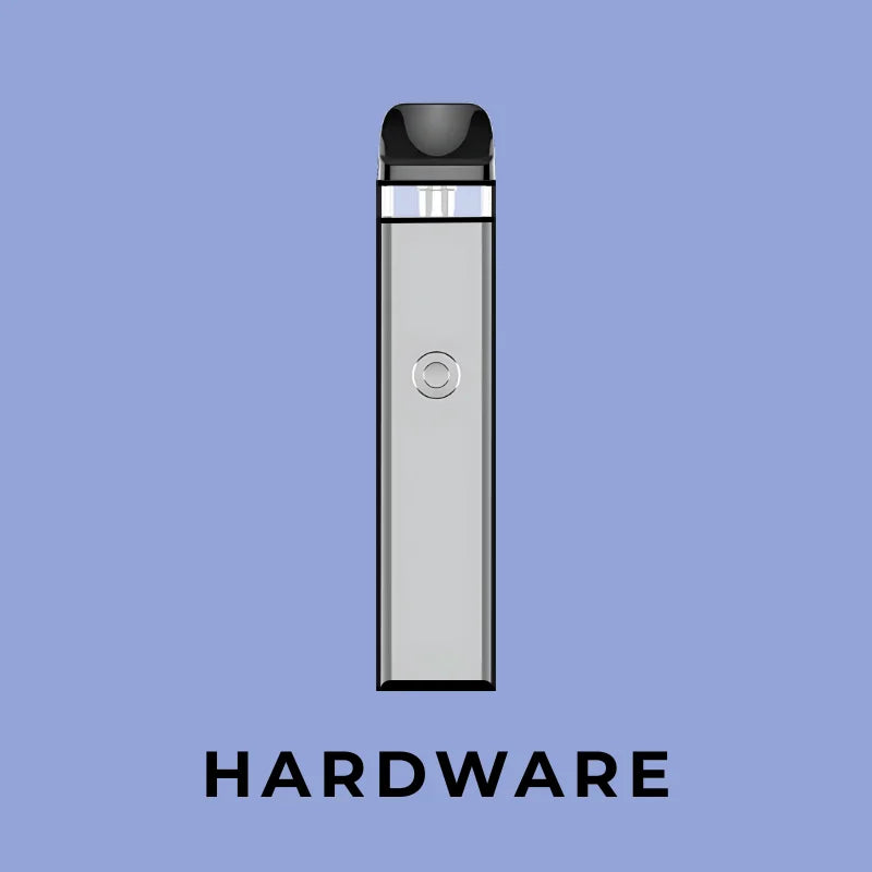 Vape hardware collection including pod systems and mods