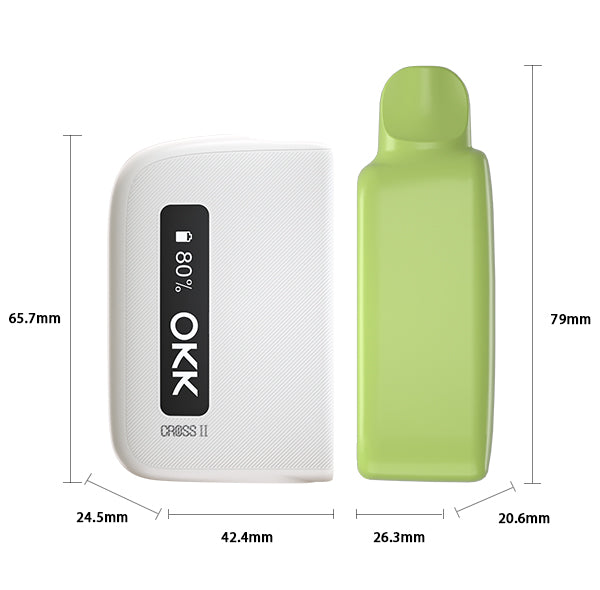 OKK Cross Ⅱ Battery Device for Just R 180! - Premium vape product. Shop now at Krem Vape Studio