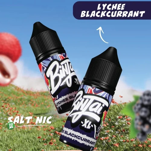 Binjai Salts Lychee Blackcurrant | 5%