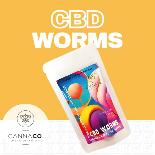 CBD Unicorn Worm Gummies by Cannaco for Just R 180! - Premium vape product. Shop now at Krem Vape Studio