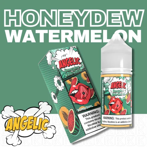 Angelic Honeydew Watermelon 30ml 5% for Just R 275! - Premium vape product. Shop now at Krem Vape Studio