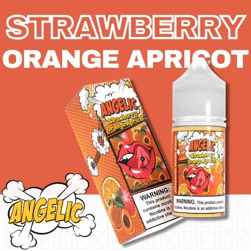 Angelic Strawberry Orange Apricot 30ml 5% for Just R 275! - Premium vape product. Shop now at Krem Vape Studio