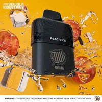 Bewolk Bars Peach Ice Flavour | Krem Vape Studio