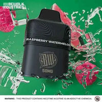 Bewolk Bars Raspberry Watermelon Flavour | Krem Vape Studio