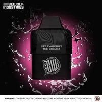 Bewolk Bars Strawberry Ice Cream Flavour | Krem Vape Studio