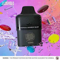 Bewolk Bars Tropical Rainbow Blast Flavour | Krem Vape Studio