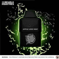 Bewolk Bars Apple Lime Mint Flavour | Krem Vape Studio