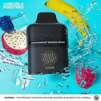 Bewolk Bars Dragonfruit Banana Berry Flavour | Krem Vape Studio