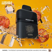 Bewolk Bars Peach Ice Flavour | Krem Vape Studio