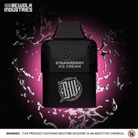 Bewolk Bars Strawberry Ice Cream Flavour | Krem Vape Studio