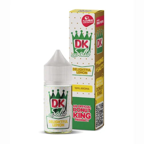 Donut King Delightful Lemon | Short Fill Kit for Just R 220! - Premium vape product. Shop now at Krem Vape Studio