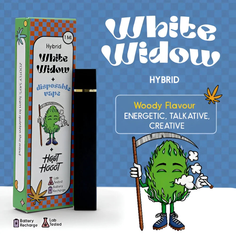 Hoot Hooot Disposable Distillate Pen | 1ml for Just R 680! - Premium vape product. Shop now at Krem Vape Studio