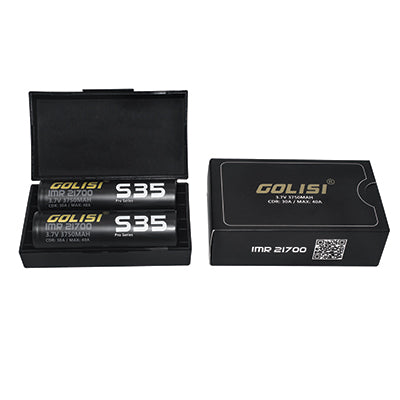 Golisi S35 2100 Batteries 3750mAh (set) for Just R 420! - Premium vape product. Shop now at Krem Vape Studio