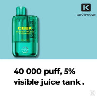 Geek Cyber Tank 40K Disposable Vape 5% | South Africa