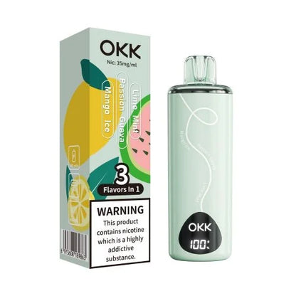 OKK Tripo 20K Disposable 5% for Just R 300! - Premium vape product. Shop now at Krem Vape Studio