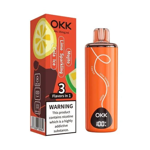 OKK Tripo 20K Disposable 5% for Just R 300! - Premium vape product. Shop now at Krem Vape Studio