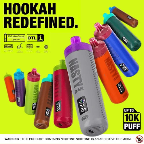 Nasty Hooqa DTL 10K Disposable for Just R 300! - Premium vape product. Shop now at Krem Vape Studio