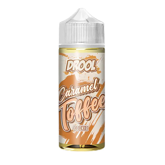 Nostalgia Drool Caramel Toffee Cookie | Long Fill Kit 120ml for Just R 290! - Premium vape product. Shop now at Krem Vape Studio