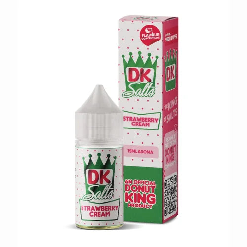 Donut King Strawberry Cream | Short Fill Kit for Just R 220! - Premium vape product. Shop now at Krem Vape Studio