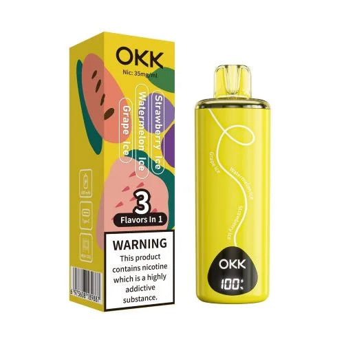 OKK Tripo 20K Disposable 5% for Just R 300! - Premium vape product. Shop now at Krem Vape Studio