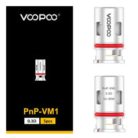 VooPoo PnP VM1 Coil 0.3Ω (5-pack)