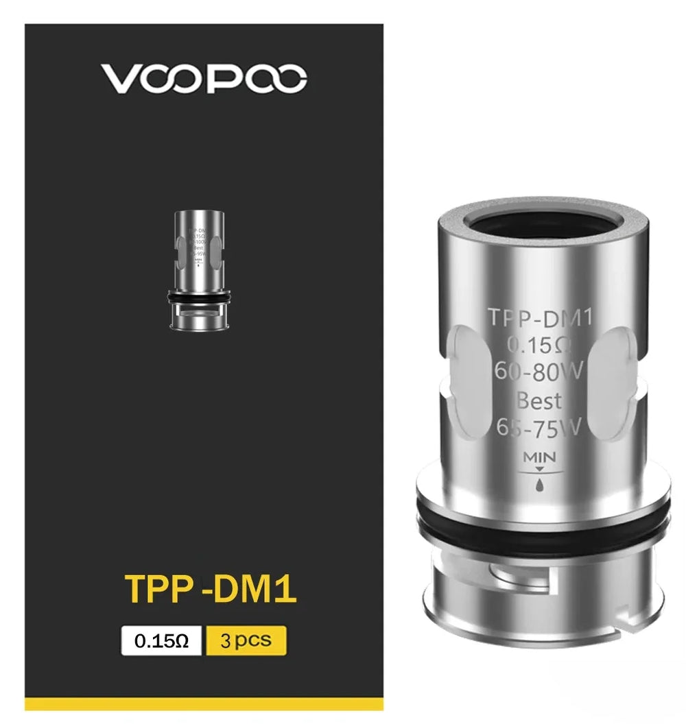 VooPoo TPP-DM1 Coil 0.15Ω (3-pack)