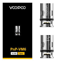 VooPoo PnP VM6 Coil 0.15Ω (5-pack)