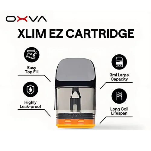 Oxva Xlim Ez Cartridge (3-Pack) for Just R 210! - Premium vape product. Shop now at Krem Vape Studio