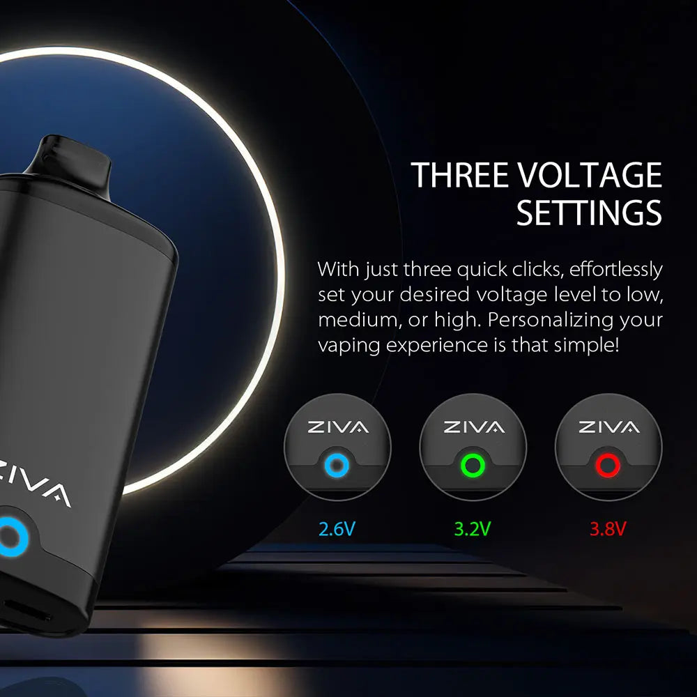 Yocan Ziva Smart Vaporizer | 510 Thread Battery (650mAh)