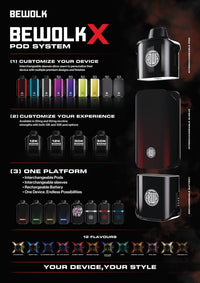 Bewolk X | 30K Flavour Pods