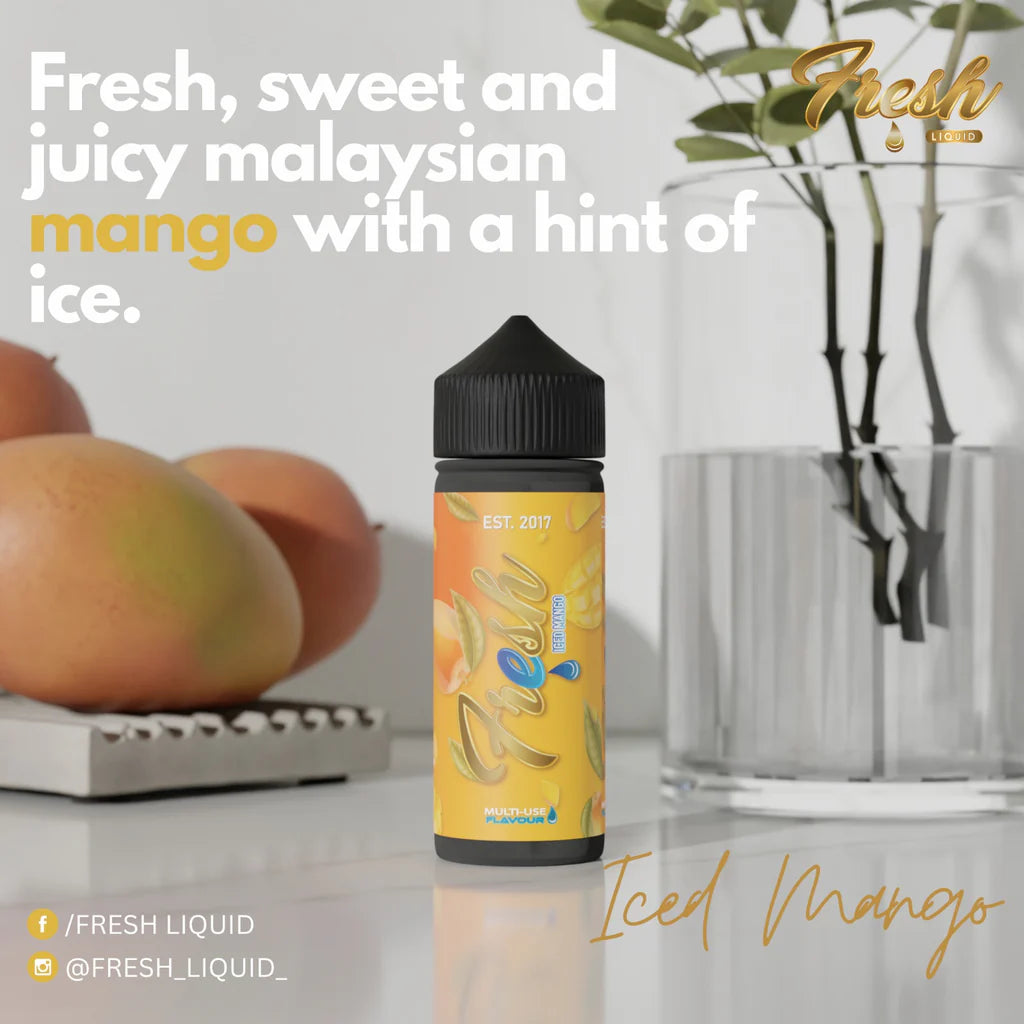 Fresh Iced Mango | Long Fill Kit for Just R 230! - Premium vape product. Shop now at Krem Vape Studio