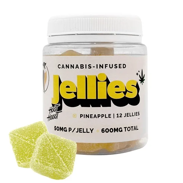 Zootly Jellies Pineapple | 600mg Full Spectrum