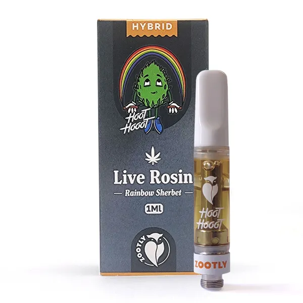 Zootly Live Rosin Cartridge | 1ml Solventless