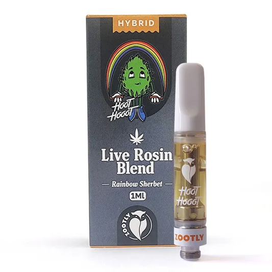 Zootly Live Rosin Blend Cartridge | 1ml High Purity