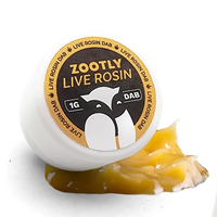 Zootly Live Rosin Dab | 1g Solventless Jar