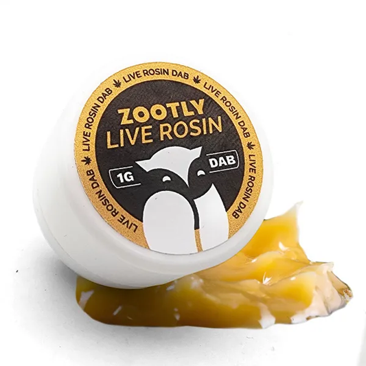 Zootly Live Rosin Dab | 1g Solventless Jar