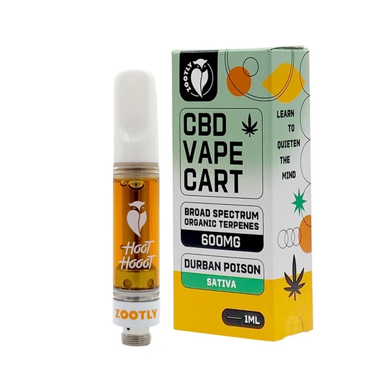 Zootly CBD Cartridge | 1ml Broad Spectrum