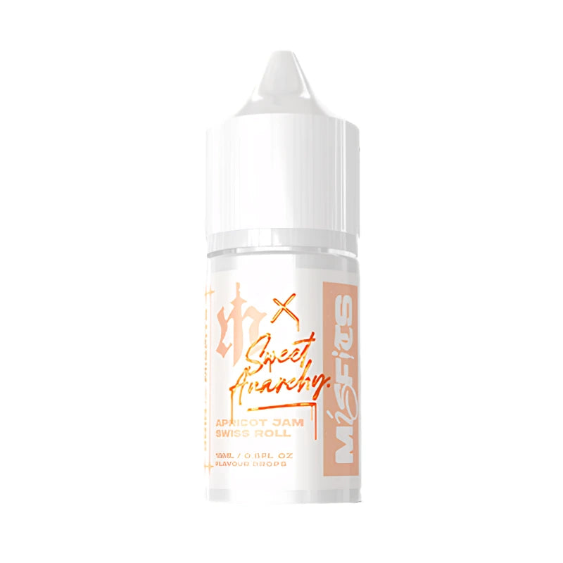 Misfits X Sweet Anarchy Apricot Swiss Roll | Longfill Kit 30ml