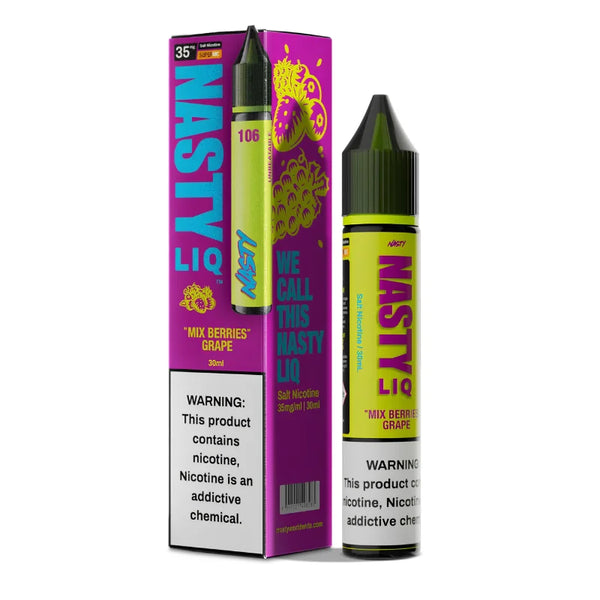 Nasty Liq Salts Mix Berries Grape | Longfill Kit 30ml