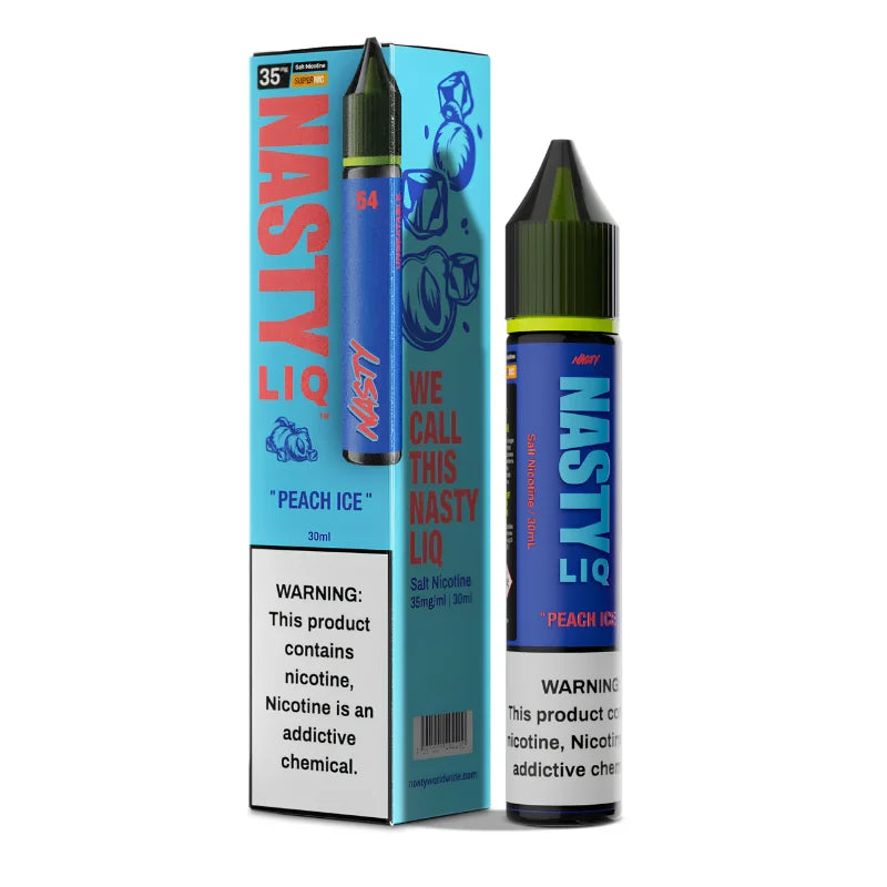 Nasty Liq Salts Peach Ice | Longfill Kit 30ml