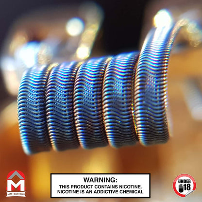 AM Kustohm Coils for Just R 170! - Premium vape product. Shop now at Krem Vape Studio